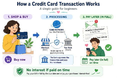 How Do Credit Cards Work for Beginners? Guide